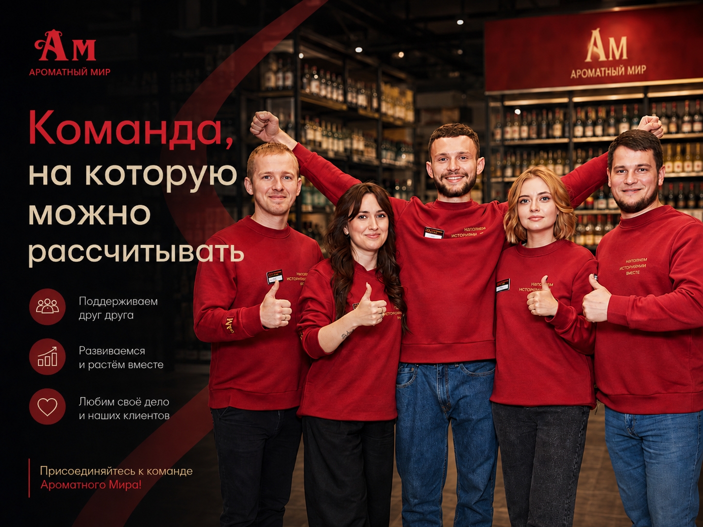 Команда, на которую можно рассчитывать