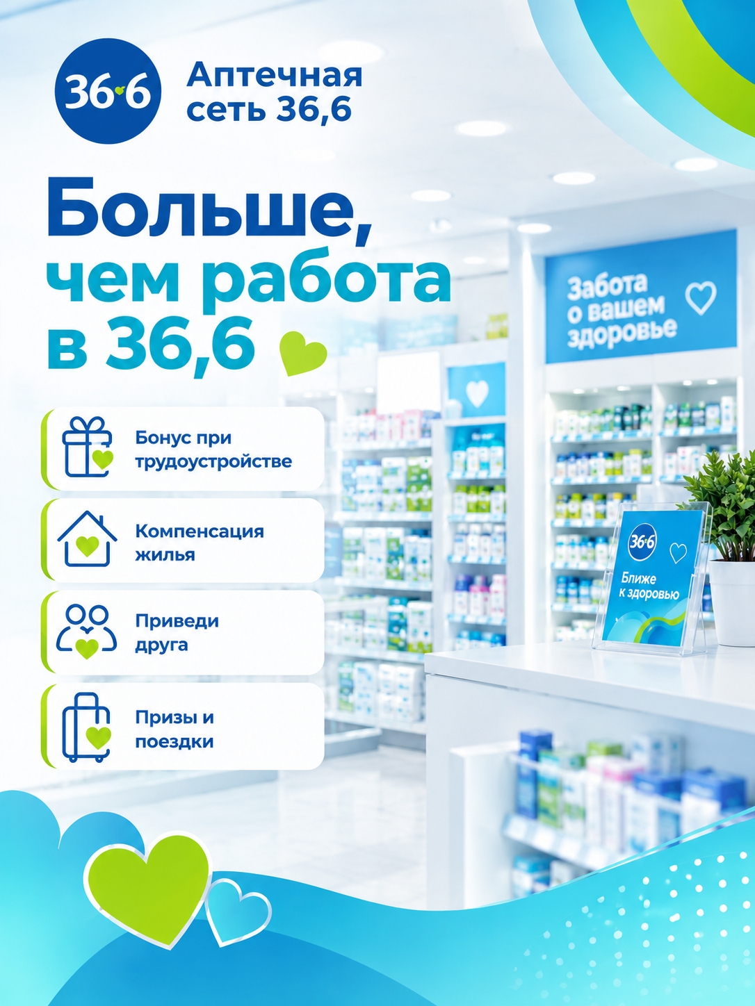 Иллюстрация к публикации «Работайте в 36,6 с бонусами и поддержкой»